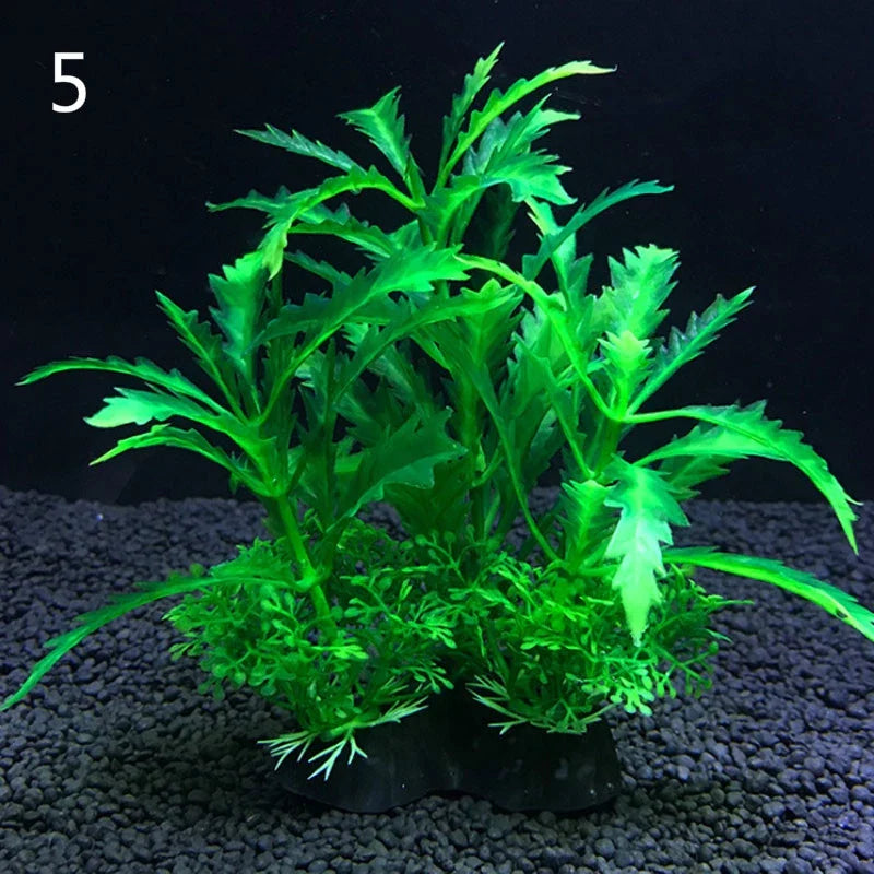 Skanto | Kunstige Akvarieplanter – Realistisk Dekorasjon for Akvarier i Ulike Farger