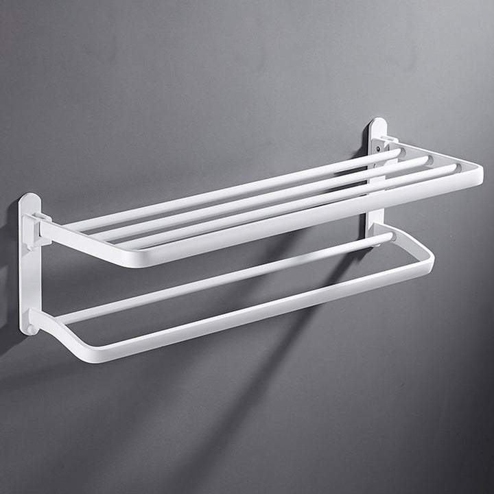 Skanto | Hvite Baderoms Tilbehør Hardware Sett Moderne Baderoms Tilbehør Sett, Håndklehenger