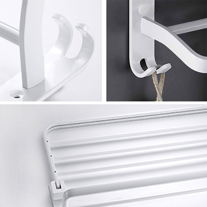 Skanto | Hvite Baderoms Tilbehør Hardware Sett Moderne Baderoms Tilbehør Sett, Håndklehenger