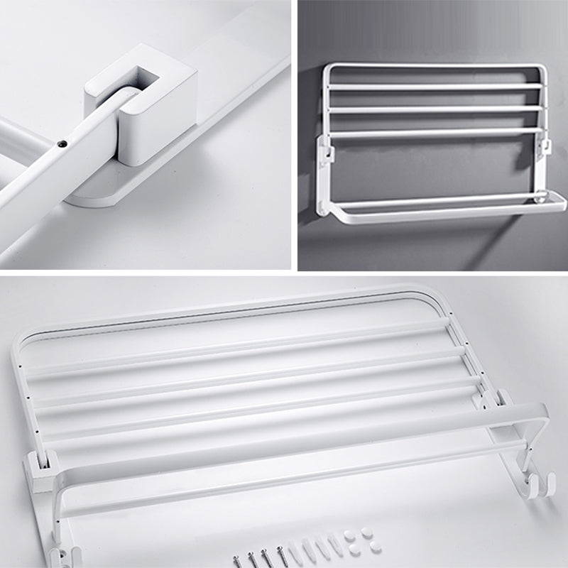 Skanto | Hvite Baderoms Tilbehør Hardware Sett Moderne Baderoms Tilbehør Sett, Håndklehenger