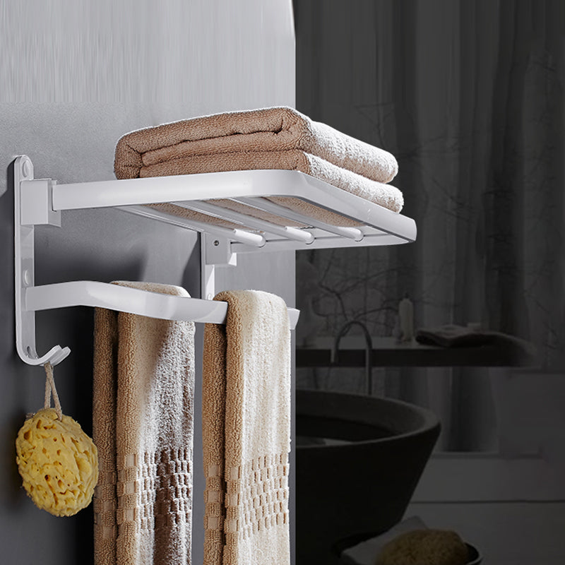 Skanto | Hvite Baderoms Tilbehør Hardware Sett Moderne Baderoms Tilbehør Sett, Håndklehenger