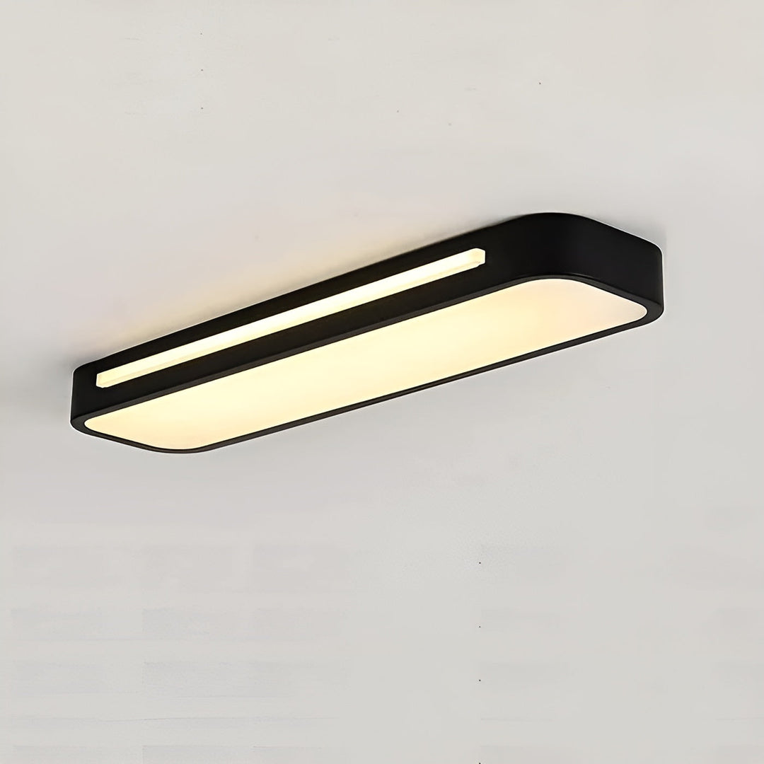 Rektangulær taklampe – Rene linjer og moderne design | Perfekt for stue og spisestue