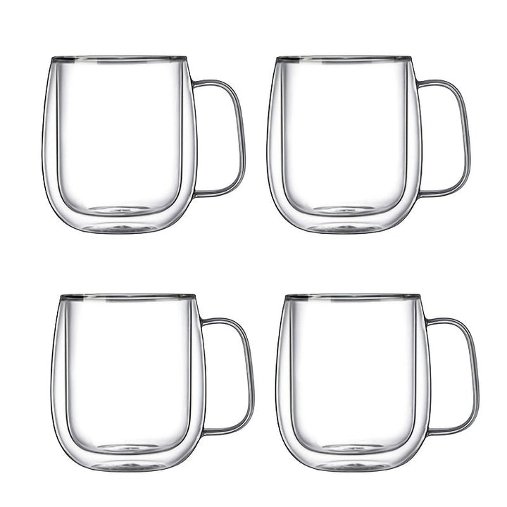 ThermoSip Dobbeltvegget Glasskrus – Borosilikatglass, Varmeresistent & Elegant | Skanto