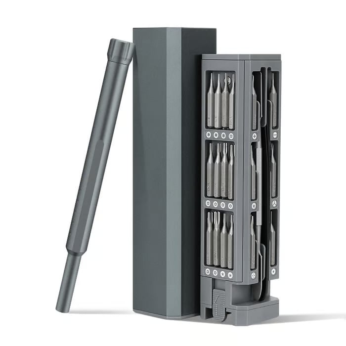 PowerGlide 40-i-1 Mini Elektrisk Skrutrekker — Perfekt kontroll for feilfrie, stressfrie reparasjoner | Skanto