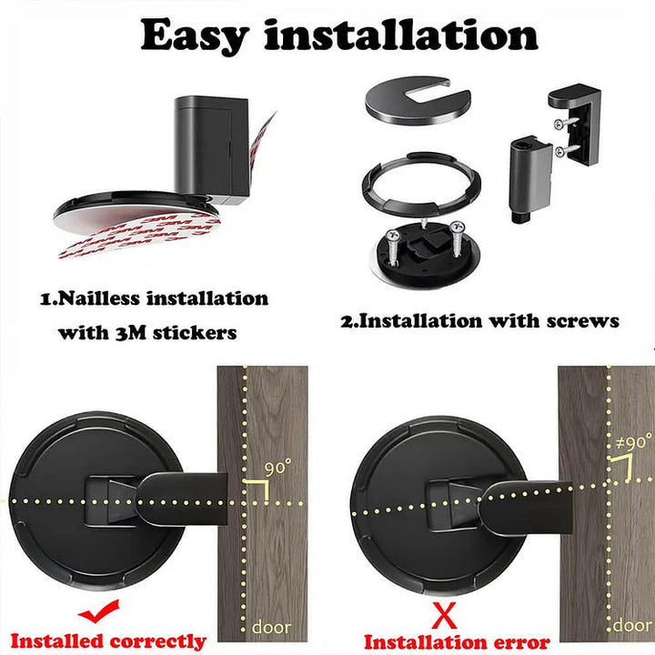 Skanto | PowerStop Pro — Endelig stille dører og bekymringsfri sikkerhet for familien din!