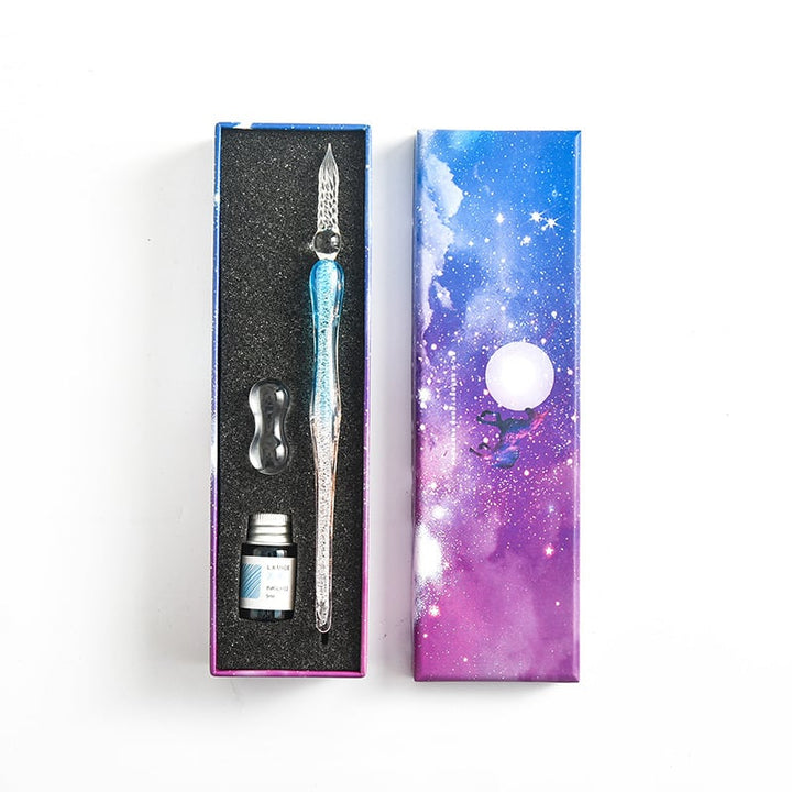 Skanto | Kalligrafi Glass Dyp Penne Inks Sett