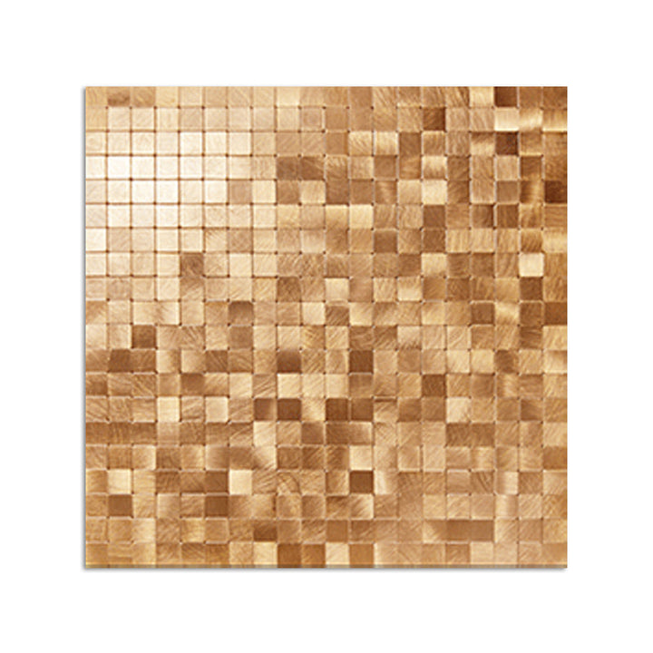 Mosaikkflistapet, moderne selvklebende tapet med firkantet form
