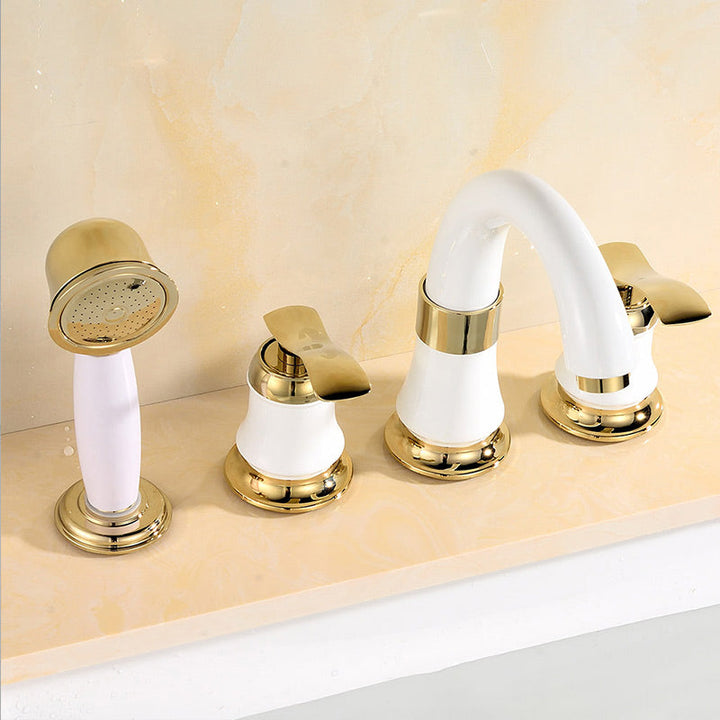 Skanto | Moderne Badekararmatur Veggmontert Trim Badekartrim for Bad
