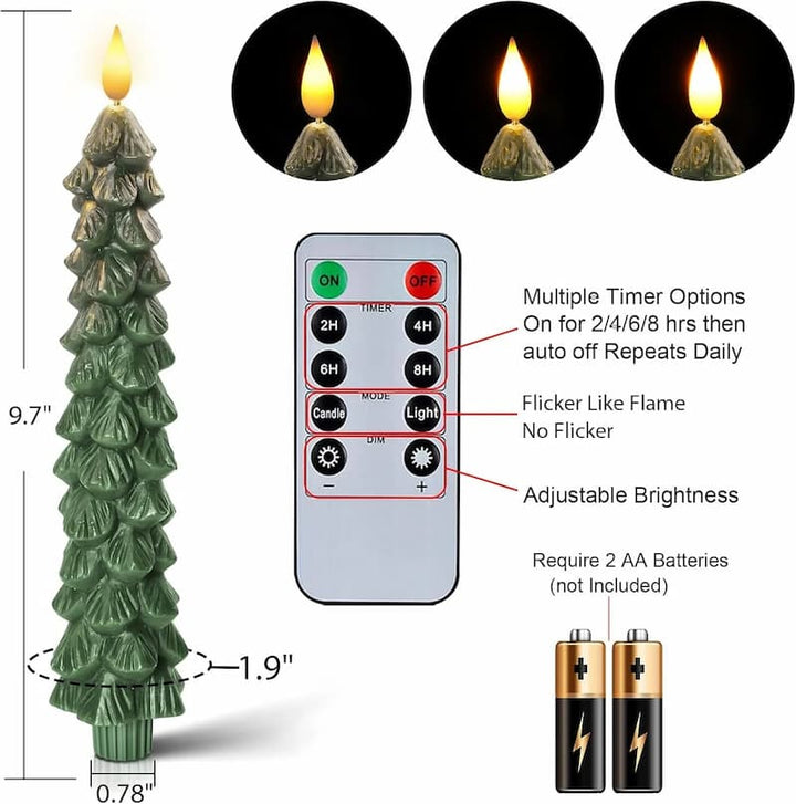 Skanto | LumoTree – Sikker LED lysestaker for en festlig juleatmosfære