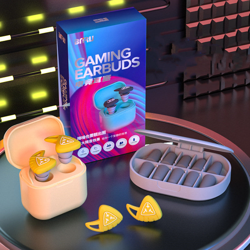 Norvo | Dobbelt-lag silikon ørepropper med 5 par skumørepropper, for støy, søvn og mer