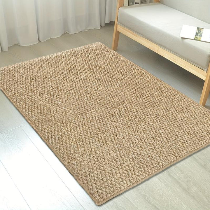 Skanto | Teppes dør i natur jute - Holdbart og elegant dørmatte for raffinerte innganger