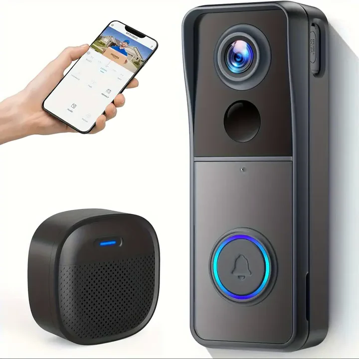 Skanto | Trådløs Wi-Fi Videodørklokke