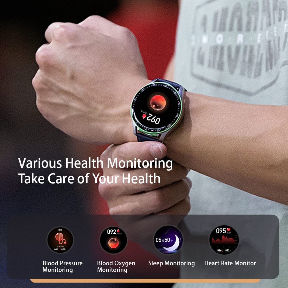 2-i-1 Smartklokke med Bluetooth-hodetelefoner | Skanto