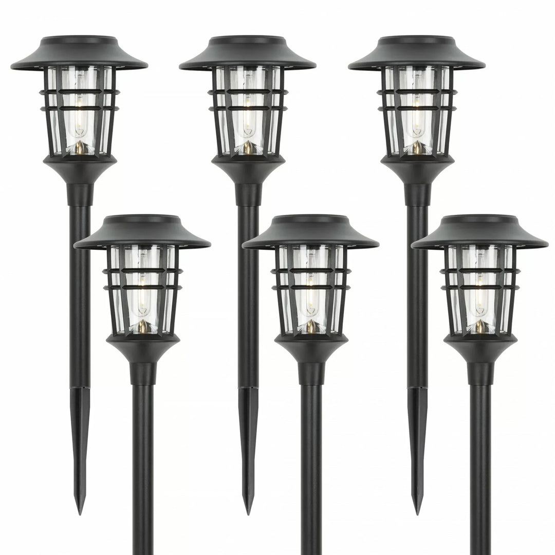 Premium Solar Torch Garden Lights - Set of 6 | Skanto