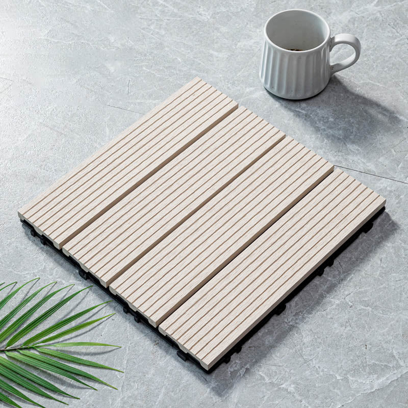 Klassiske trefliser til hageterrassegulv