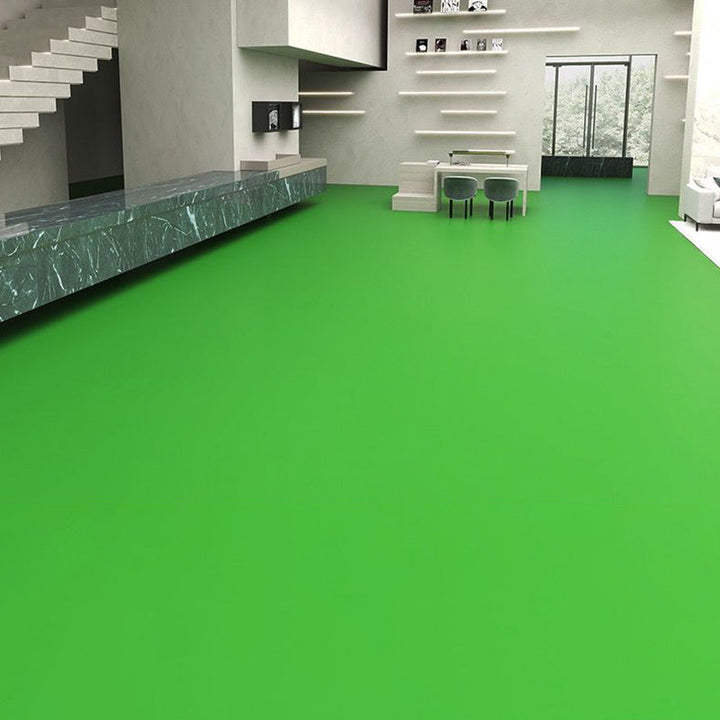 Vanntett PVC-gulv i ensfargede farger, selvklebende, ripebestandig PVC-gulv