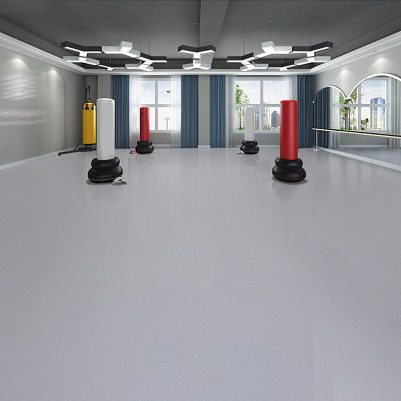 Vanntett PVC-gulv i ensfargede farger, selvklebende, ripebestandig PVC-gulv