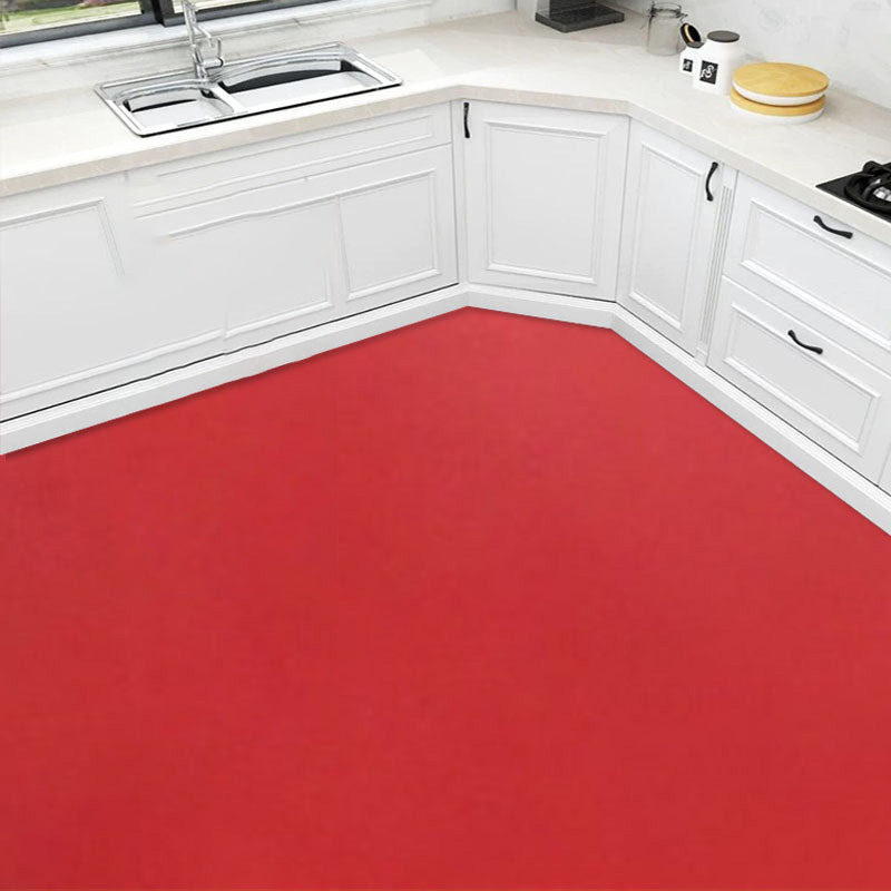 Vanntett PVC-gulv i ensfargede farger, selvklebende, ripebestandig PVC-gulv