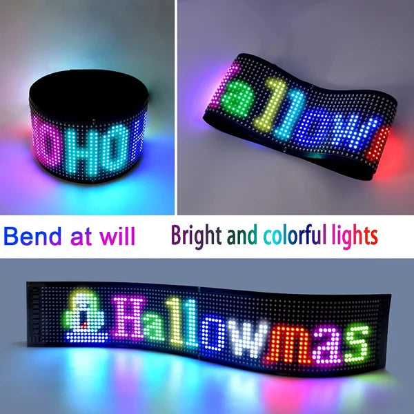 Skanto | Ultrafin fleksibel Bluetooth LED-skjerm