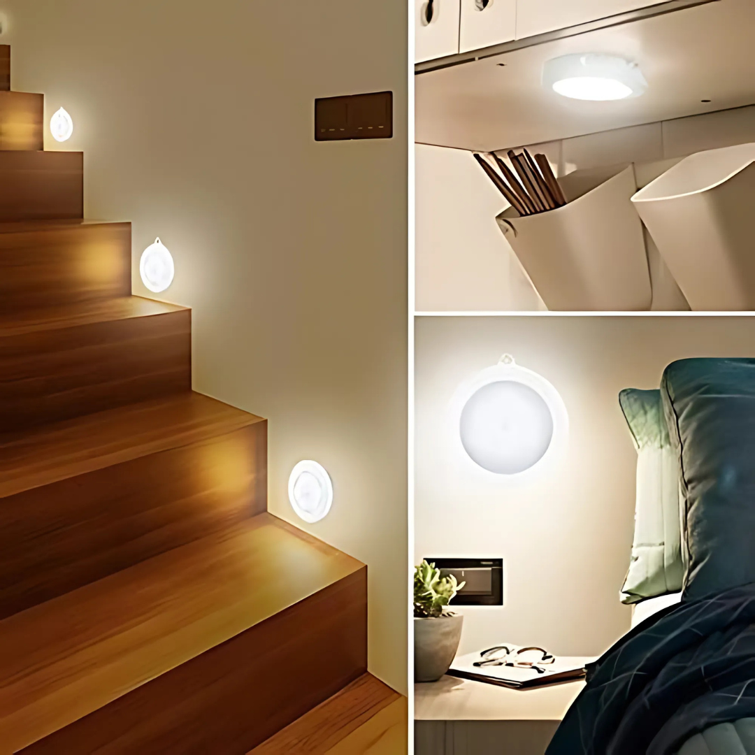Skanto | Bevegelsessensor Vegglampe LED Nattlampe