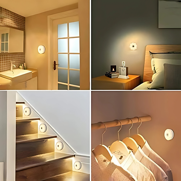 Skanto | Bevegelsessensor Vegglampe LED Nattlampe