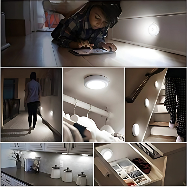 Skanto | Bevegelsessensor Vegglampe LED Nattlampe