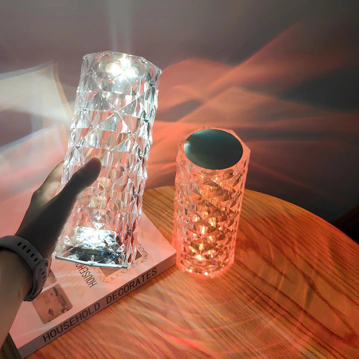 Crystal Lamp with Touch Control - Aurora | Skanto