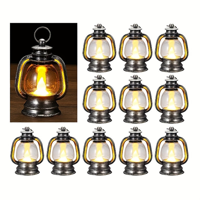 Retro LED Mini Lanterns – Atmosfærisk Belysning for Fester Skanto