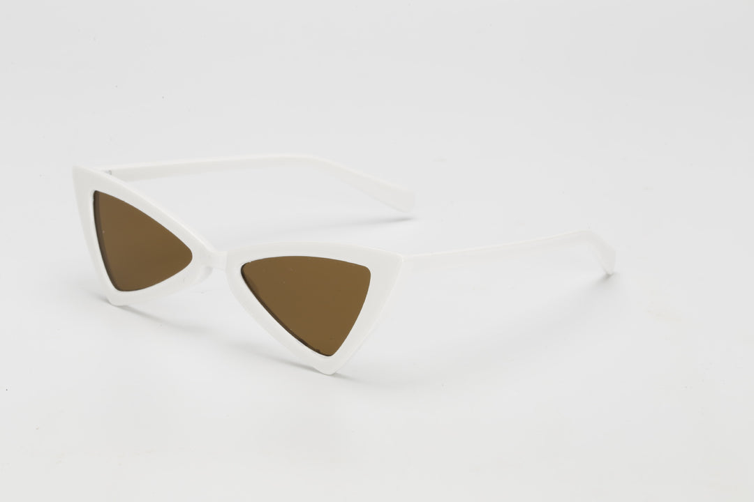Dame Cat-Eye solbriller med ultralett ramme og polariserte linser Skanto