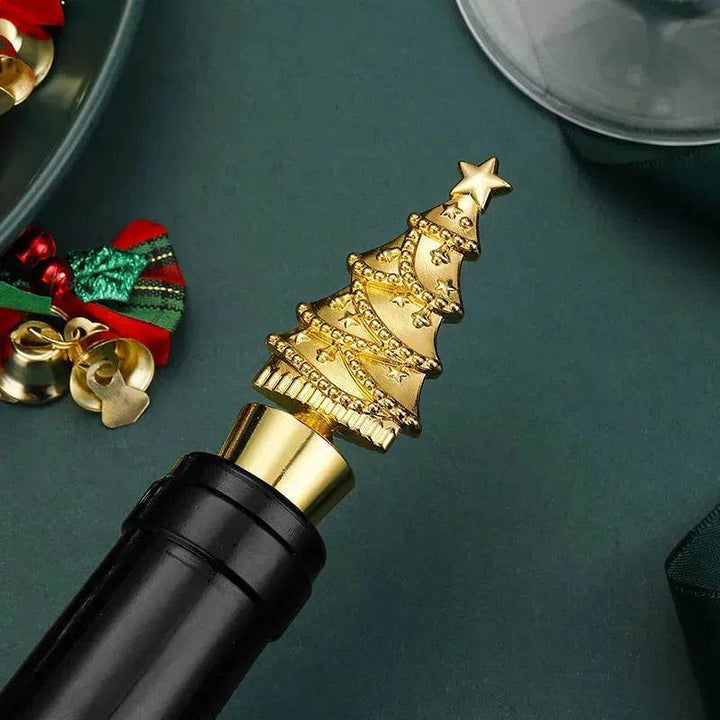 Skanto | Kreativ juletre vinpropp forseglet vinflaske propp