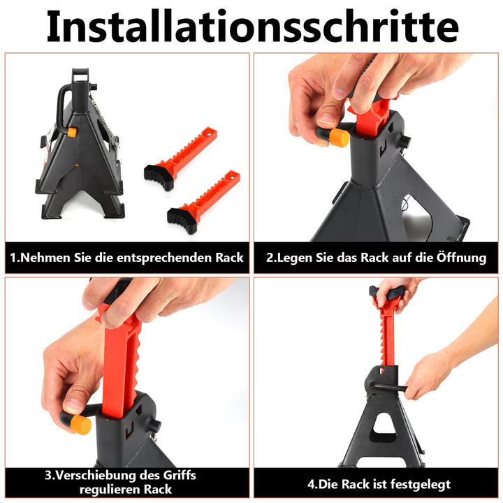 Heavy Duty Support Stand 3T 2 Pieces | Skanto