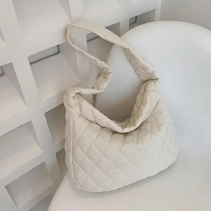 Skanto | Polstret Ballett Extra Large Puffer Tote Crossbody Polstret Skulderveske