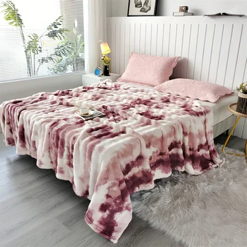 Skanto | Tie-Dye Ultra Soft Faux Rabbit Fur Krabbe Teppet