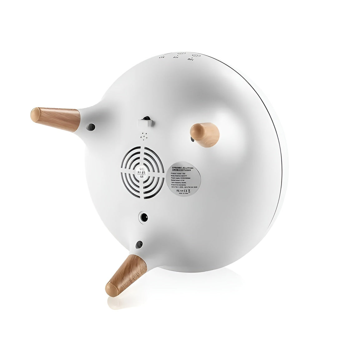 Aroma diffuser i manetform - fargeendring og fjernkontroll |Luftfukter for hjem og kontor | Skanto