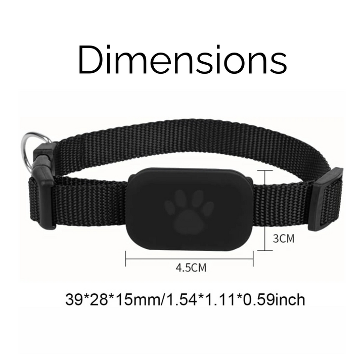 AnimalTracker Mini – Intelligent Bluetooth-Halsband-Tracker for Hunde and Katzen