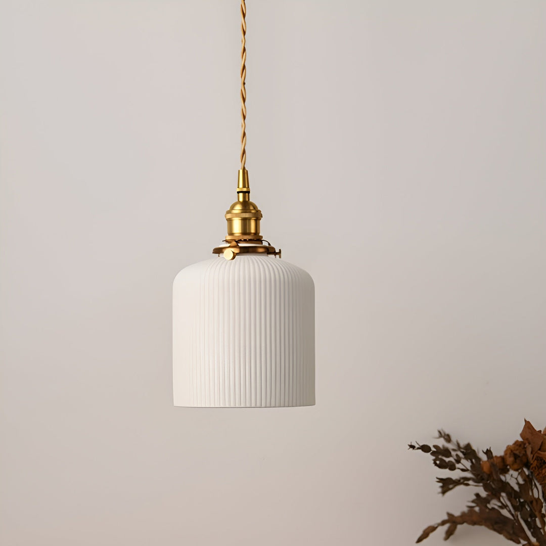 AmberZen Light – Vintage Ceramic Glass Pendant Light | Skanto