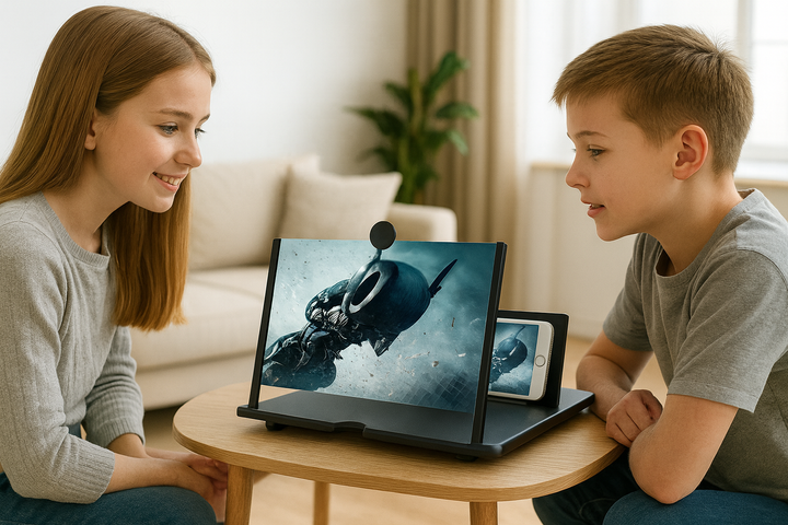 Skanto | Sammenleggbar HD skjermforstørrer for smarttelefoner