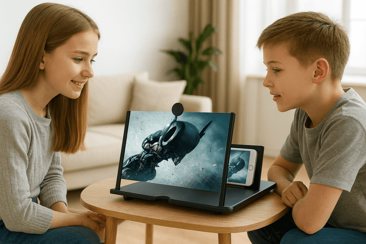 Skanto | Sammenleggbar HD skjermforstørrer for smarttelefoner
