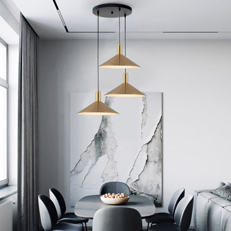 Skanto | Enkel Moderne Kegleformet LED Pendellampe