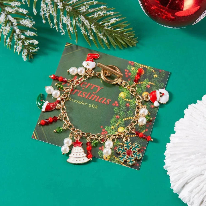 Skanto | Jule adventscharms armbånd Nøtteknekkeren Charm armbånd