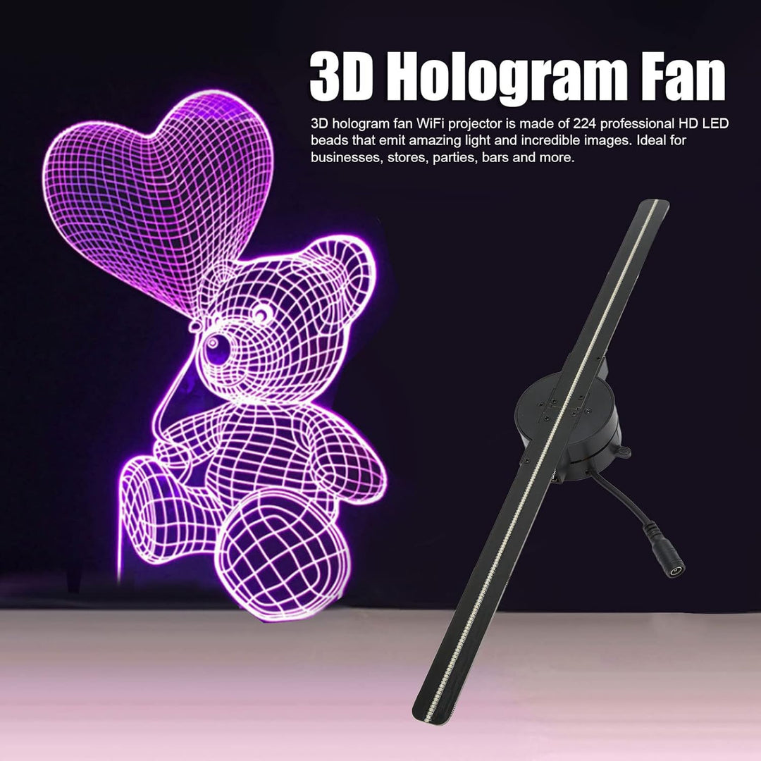 Skanto | 3D Hologram LED Vifteprosjektor