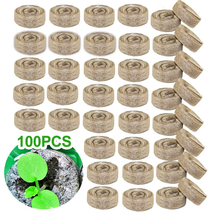 Skanto | Kokosfiber Torv Frøplante Pellets – Startpakke for Frøplante