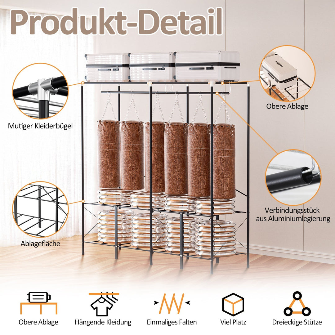 Foldbar garderobe soveromskap | Skanto