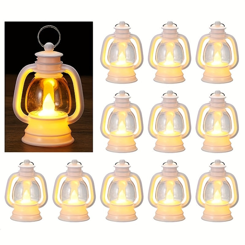 Retro LED Mini Lanterns – Atmosfærisk Belysning for Fester Skanto