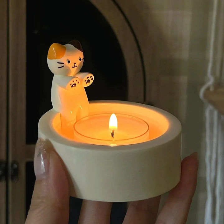 Skanto | Søt Katte Lysestake