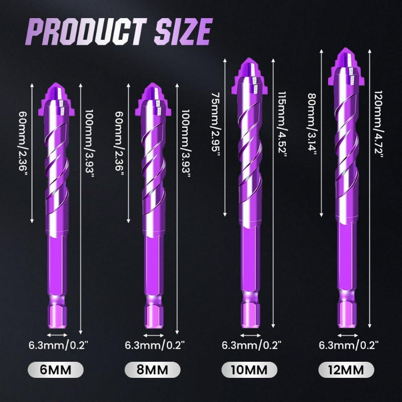 Skanto | Woyuosn VioletShield Quad-Edge Bore Sett