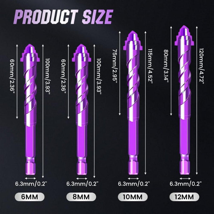 Skanto | Woyuosn VioletShield Quad-Edge Bore Sett