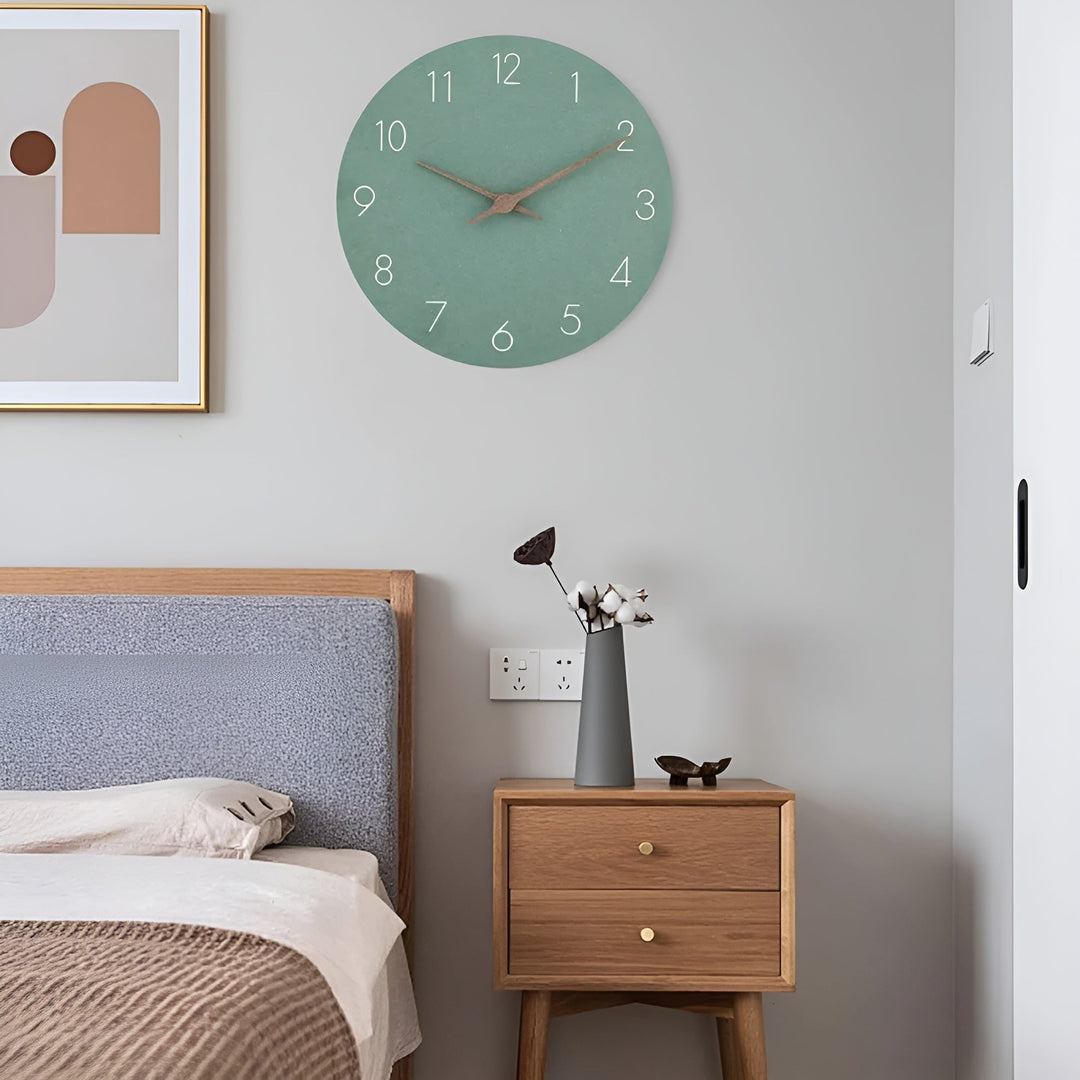 Treklokke i tre – Minimalistisk design for moderne livsstil | Skanto