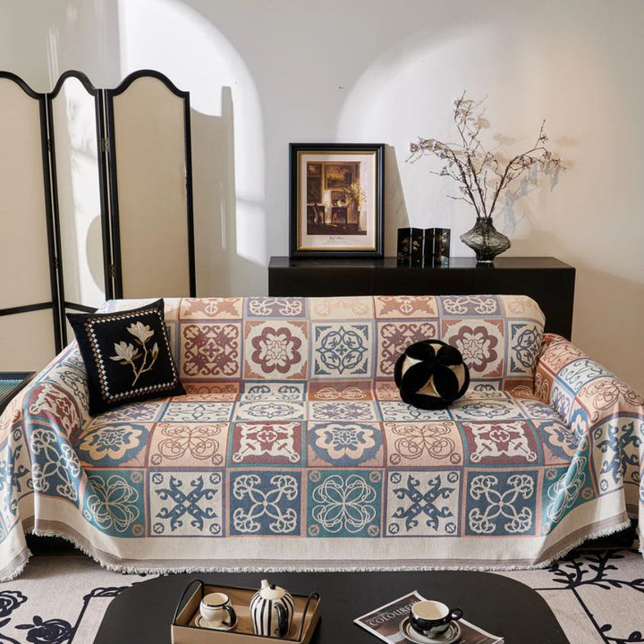 Skanto | Vintage Mosaic Sofa Cover