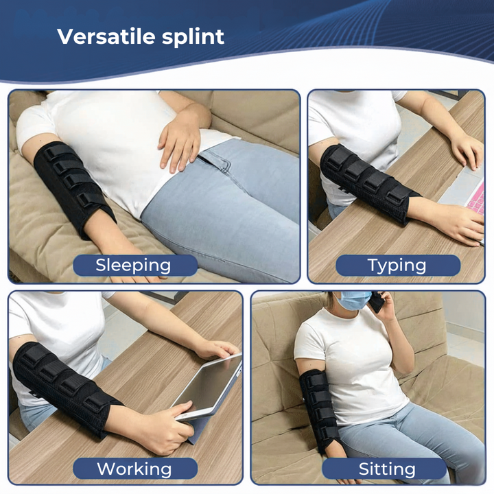 Forebygger ulnar nerve smerte – Pustende myk immobiliser – Søvnkomfort – Raskere gjenopprettingsstøtte Skanto